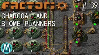 [Factorio 1.1 4K] Angel/Bobs Ep 39: Charcoal & Biome Planners (Tutorial/Walkthrough)