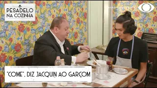 JACQUIN EXPERIMENTA A COMIDA DO KITANDA | PESADELO NA COZINHA