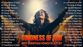 GOODNESS OF GOD 🙏Top 70 Hillsong Praise And Worship Songs Non-stop Playlist 2023