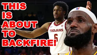 LeBron James is about to get DESTROYED after SHOCKING Bronny James news drops!