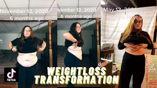 TIKTOK WEIGHT LOSS TRANSFORMATION + MOTIVATION | TIKTOK COMPILATION | PART 2