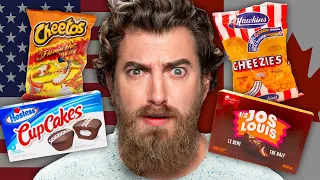 American vs. Canadian Snacks Taste Test