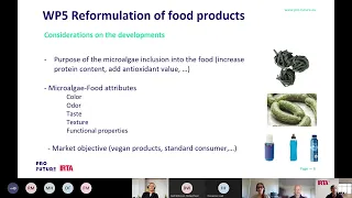 Protein Innovation - Shaping the future of microalgae foods in Europe Webinar