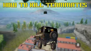 How to Kill Own Teammates on PUBGMOBILE