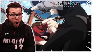 BODYGUARDS... | Lycoris Recoil Ep. 5 Reaction [リコリス リコイル]