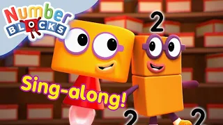 Sing-along | Numberblocks Learn to Count Songs | Two Times Table