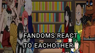 Fandoms react to eachother (introduction)