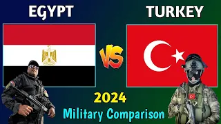 Egypt vs Turkey Military Power Comparison 2024 | Turkey vs Egypt Military Comparison 2024