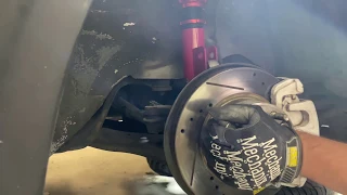 3000GT maXpeedingrods coilover install