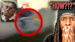 CoreySSG Giveaway Car CATCHES ON FIRE AGAIN! Right before his Carshow