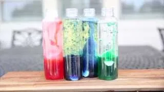 How to Make A Lava Lamp Bottle- Fun for Kids!