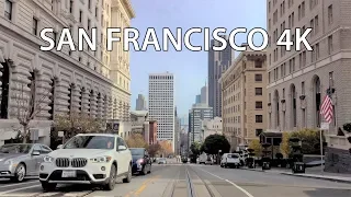 Driving Downtown - San Francisco 4K - USA