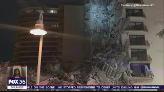 Partial collapse of high-rise condo near Miami Beach, many feared dead