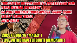 2 WEBSITE PENGHASIL BITCOIN GRATIS TERGAMPANG DI 2023, CARA MENGHASILKAN UANG & CRYPTO DARI INTERNET