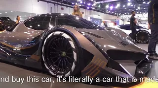 The Devel Sixteen Unveiled At Dubai's Motor Show (Worlds Fastest Car With 5000 Horsepower)