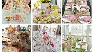 Top Trendy 40+ Easter Table Decoration Ideas/ Unique and Stylish Easter Table Decoration 2023