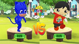 Tag with Ryan PJ Masks Catboy vs Red T-Shirt Ryan - Run Gameplay All Characters Unlocked Combo Panda