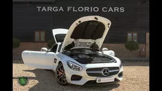 Mercedes-Benz AMG GT S 4.0L V8 Premium DCT Speedshift in Designo Diamond White Bright