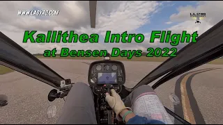 Kallithea gyro intro flight at Bensen Days 2022 - everybody wanted to see what this is all about...