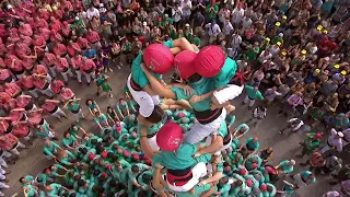 Castellers de Vilafranca - 3 de 10 amb folre i manilles carregat - Sant Fèlix (2022)