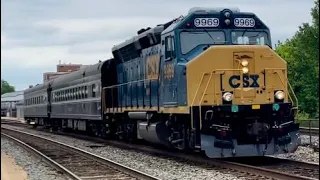 VRE hopscotch on the CSX RF&P Sub from Washington DC to Spotsylvania. 5/17/24