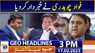 Geo Headlines 3 PM | NA session adjourned till Monday without voting on mini-budget | 17th Feb 2023