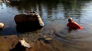 Getting Gold from the American River (filmed mostly in 2018)