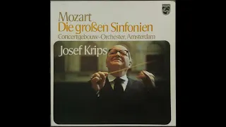 Mozart symphony No,39 Krips Concertgebouw orchestra