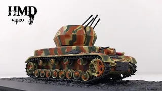 Panzer IV Flakpanzer "Wirbelwind" German World War 2 Tank, DeAgostini 1:72 Diecast Model Review