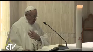 Omelia di Papa Francesco del 22 aprile 2016 – “Ci credo davvero che il Signore è risorto?”