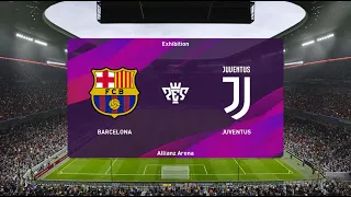 BAR vs JUV. Messi vs Ronaldo In PES 2020.Who wins?