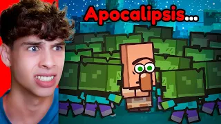 Reaccioné a la ANIMACIÓN más ÉPICA de Todo Minecraft!