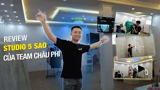 Quanglinhvlogs || Review STUDIO 5 SAO Của Team Châu Phi - Chỗ Ăn, Ngủ... Mới Của Anh Em