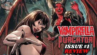 VAMPIRELLA VS PURGATORI #1 | An Unholy Alliance is Made to Protect the 36 Righteous People