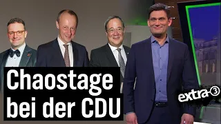 Führungslose CDU | extra 3 | NDR