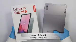 NEW Lenovo Tab M9 (2023) - Unboxing | Gameplay