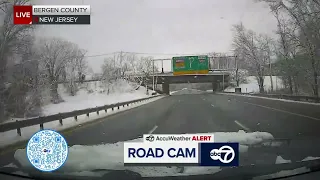 LIVE | Snowy roads from Bergen County, NJ into Manhattan: Road Cam