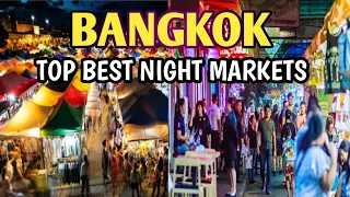 BANGKOK NIGHT MARKETS 2022 /2023 - BEST NIGHT MARKET IN BANGKOK THAILAND IN 2022