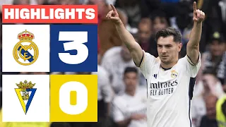 REAL MADRID 3 - 0 CÁDIZ CF | RESUMEN LALIGA EA SPORTS