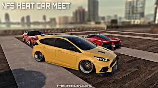 (PS4) NFS Heat: Old Car Meet/Cruise Hosted By Righteous| Focus RS/BMW M4/458/Hellcat/RX-7