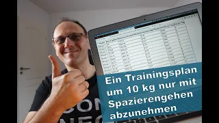 Ein Trainingsplan um 10 kg nur mit Spazierengehen abzunehmen