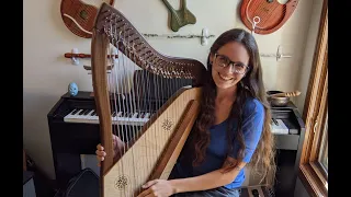 Marini Made Harps Double Strung Harp Unboxing and Review