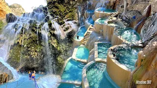 Mexico's Best-Kept Secret | Hot Spring Infinity Pools & Waterfalls Cave | Grutas Tolantongo