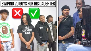 Hood Dad Swipes 20 Guys For His Daughter!(Gone Wrong)‼️