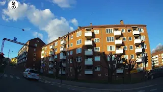 4K Driving through Oslo from west to east 2