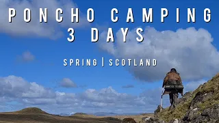 Poncho Wild Camping | 3 Days | Scotland