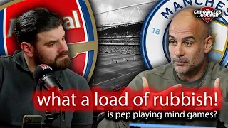 IS GUARDIOLA PLAYING MIND GAMES? Predicting Arsenal's title chances!