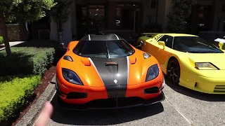 Monterey Car Week 2019 Day 3 - Koenigsegg, Bugatti, Lamborghini