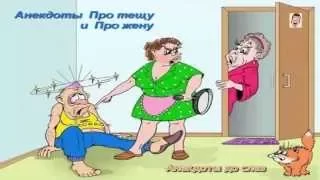 Про тещу и Про жену. Смешные Анекдоты - 6