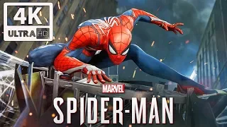 SPIDER-MAN PS4 All Cutscenes (Full Game Movie) PS4 PRO 4K Ultra HD